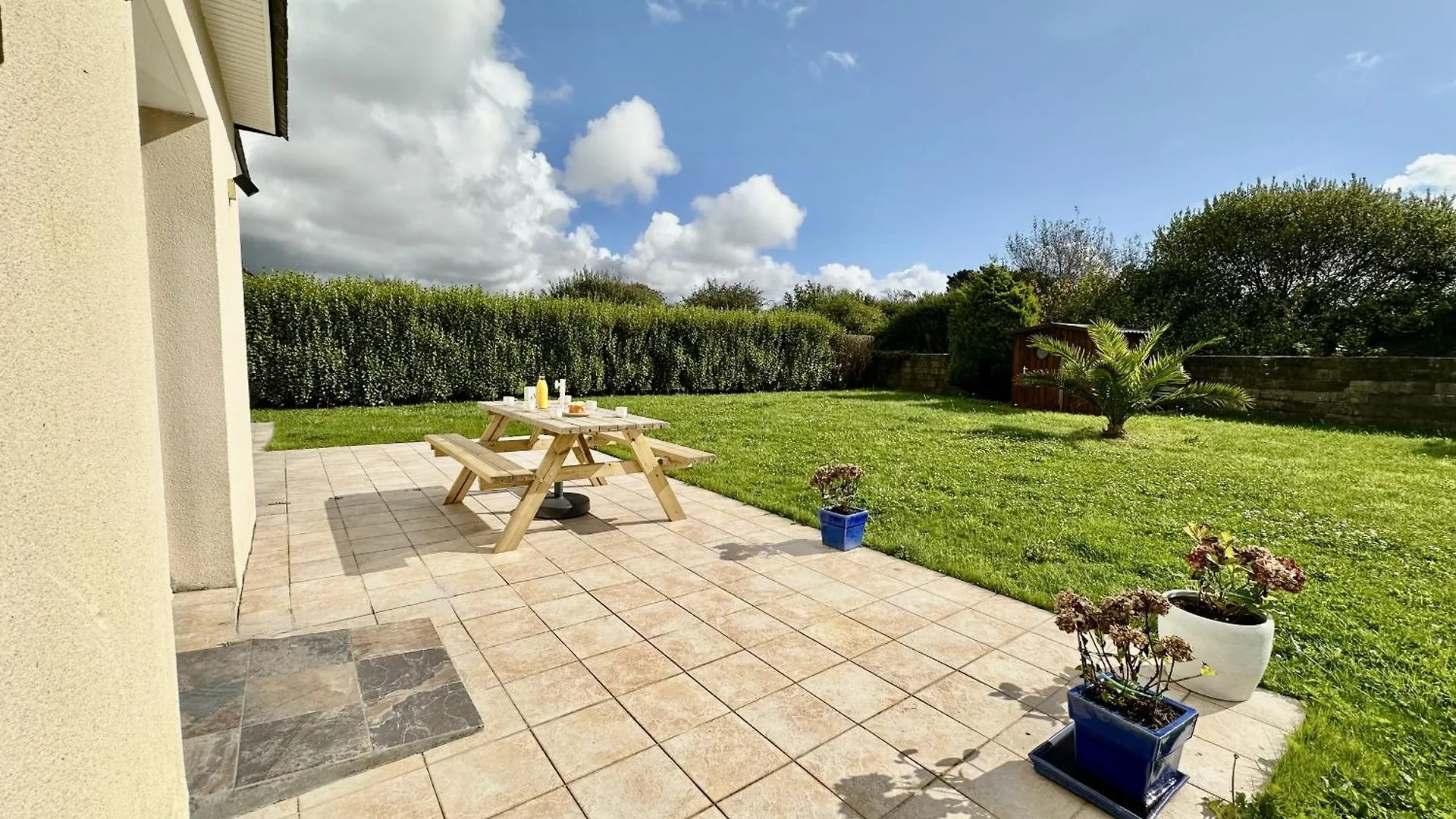 Lagadenn Jolie Maison T4 Terrasse Jardin Clos Plozévet Semesterbostad